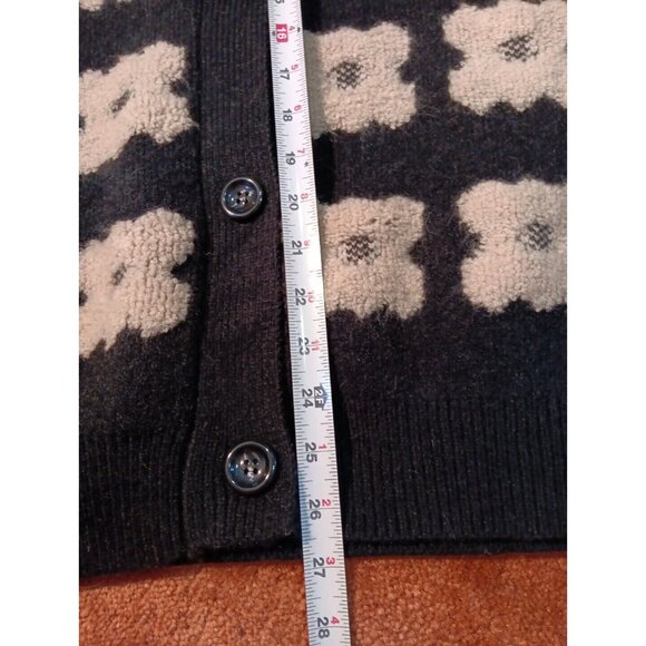 Sadie & Sage  Oversized Chunkyknit Oversized‎ 3D Floral Women's Sweater Cardigan - Picture 5 of 8